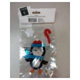 FACTORY SEALED - Holiday Style Christmas Penguin Gel Window Clings
