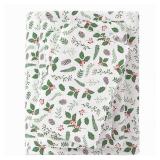 APPEARS NEW - Great Bay Home 100% Cotton Holiday Flannel Sheet Set  King  4 Pieces (Outside cover is dusty/dirty)  - Retail: $160