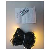 APPEARS NEW - XURISEN Christmas Lights, 236FT 600 LED Color Changing String Fairy Light Waterproof Plug-in Tree Lighting with 11 Modes for Outside Party Xmas Weddings Decor