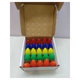 APPEARS NEW - AIDDOMM C9 Smooth Multicolor LED Replaceable Bulbs 25 Pack, RECCO0024024