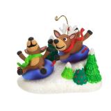 APPEARS NEW - Hallmark Keepsake Christmas Ornament 2023, Reindeer Antics, Gifts for Kids