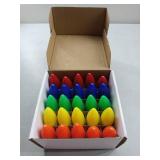 FACTORY SEALED - AIDDOMM C9 Smooth Multicolor LED Replaceable Bulbs 25 Pack, RECCO0024024