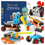 STEM Kits for Kids Crafts 6-8 8-12, Boys Gifts Toys for 6 7 8 Year Old Boy Birthday Gift Ideas, STEM Toys Crafts 6+ 7+ yr, Robotics Science Kits Activities Robot Building Age 8-10 9 10 11 12 13 14