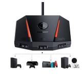 leadjoy VX2 AimBox Keyboard Mouse Adapter for PS4, Xbox One, Xbox Series X/S, Nintendo Switch, MnK Converter for Playing FPS, RTS, R6, Apex Legends