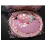 Baby Gym Play Mat, 8-in-1 Tummy Time Mat & Ball Pit with 6 Toys, Washable Baby Activity Mat for Visual, Hearing, Sensory, Motor Development, Babies Gift for Newborn Infant 0-3-6-9-12 Months (Pink)