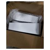 TCHOSUZ 8 Inch / 20cm Wooden Furniture Legs, Set of 4 Solid Wood White Pyramid Sofa Legs Couch Feets with Hanger Bolt & Screws, Mid-Century Modern Furniture Replacement Feet for Home DIY