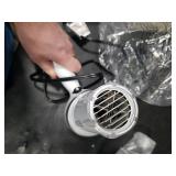 REVLON Infrared Hair Dryer with Diffuser & Concentrator - Ionic Ceramic Blow Dryer for Frizz Control, Shine, Soft Hair & Moisture Protection - 1875W Professional Salon-Quality (White)