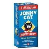 Jonny Cat Litter Box Liners: Heavy Duty - Tear & Leak Resistant - Drawstring Close - Jumbo, 5 Count