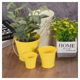 PATIKIL 2x2 Small Metal Bucket, 4 Pack Mini Colorful Buckets Cute Candy Tiny Decorative Pails for Crafts Party Favors, Assorted Colors