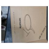 SENSARTE Nonstick Crepe Pan, Swiss Granite Coating Dosa Pan Pancake Flat Skillet Tawa Griddle 10-Inch with Stay-Cool Handle, Induction Compatible