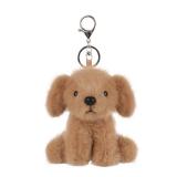 Apricot Lamb Cute Toys Plush Taupe Labrador Dog Puppy Stuffed Animal Soft Keychain for Kids Bag, Purse, Backpack, Handbag