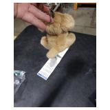 Apricot Lamb Cute Toys Plush Taupe Labrador Dog Puppy Stuffed Animal Soft Keychain for Kids Bag, Purse, Backpack, Handbag