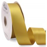 25 Yards by 1.5in Gold Ribbon 3pk