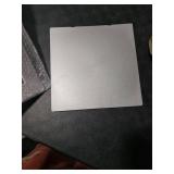 TBWHL Silver Cover Plate 9.76 x 9.76 Inch Self-Adhesion Access Panel Heavy-Duty ABS Plastic & Easy to Install, Wall Hole Cover for Drywall/Ceiling Plumbing/Electrical Cables/Wiring