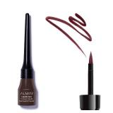 Almay Liquid Eyeliner, Waterproof, Fade-Proof Eye Makeup, Easy-to-Apply Liner Brush, Stocking Stuffer for Women, 222 Brown