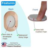 Chiroplax Foam & Fabric Bunion Cushions Protector Pads Patch Cover Bandage Hallux Valgus Tailor