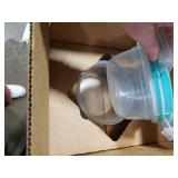 Snapware Total Solution (Pack of 2) Plastic Food Storage Containers Set, Leakproof & Airtight Locking Lids Round Tupperware, Non-Toxic BPA-Free Lids, Microwave Dishwasher Freezer Safe