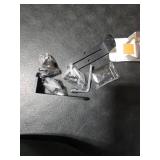 Sliding Barn Door Floor Guide, Adjustable Rollers Barn Door Hardware, Flush Flat Bottom Design, Rounded Edge Design, Quiet Bearings, 2PCS