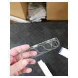 Marsui 5 Slots Vial Holder Refrigerator Wall Caddy Peptide Vial Holder Case for Fridge Acrylic Diabetic Storage Organizer Fit with U-100 Vials 24mm (0. 94 Inches) Diameter