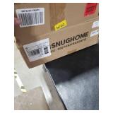 Snughome Desk Shelf, 38.6 Desktop Organizer Shelf, Desk Hutch for Computer Monitor, 4 Tier Desk Display Rack, Wood Desktop Bookshelf Storage Rack for Home Office Dorm, Rustic Brown