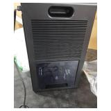 NineSky Dehumidifiers for Home, 95 OZ Water Tank, (1000 sq.ft) Dehumidifiers for Bathroom Bedroom Basement with Auto Shut Off,7 Colors LED Light(Black)