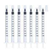 1ml Syringe Without Needle, 1ml Syringe for Liquids, Syringes for Scientific Labs, Measuring Liquids, Feeding Pets, 30 Pack Packaged