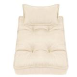 M&G House Newborn Photography Props Mattress Pillow Photography Accessories Baby Photoshoot Props Bed Mattress Bed Mat(Beige White)