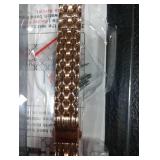 MioHHR Slim Metal Bands Compatible with Apple Watch Band 38mm 40mm 41mm 42mm (Series 11 10), Thin Stainless Steel Strap Bands for Women iWatch Series 11 10 9 8 7 6 5 4 3 2 1 SE3/2/1, Rose Gold