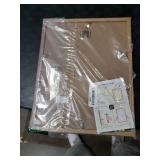 Axeman 11x14 Picture Frame - Solid White Oak Frame 11 x 14 Matted to 8x10 - Rounded Corner Oak Photo Frame 14x11 with Tempered Glass - Natural Wood Picture Frame for Wall Mount Display