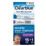 Clearblue Advanced Digital Ovulation Test Kit, 16 Ct