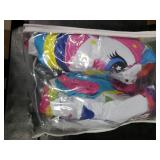 Poen 63 Unicorn Inflatable Limbo Game for Kids Adults - Fun Rainbow Blow-up Unicorn Party Decor Game Toy for Birthday Pool Water Field Day Outdoor Yard Carnival Activity Indoor (Pump Not Included)