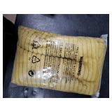 HWY 50 Mustard Yellow Corduroy Throw Pillow Covers 18x18 Inch, Set of 2, Soft Cozy Decorative Cushion Cases for Couch Sofa Bed Living Room, Boho Striped Home Decor