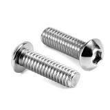 1/4-20 x 1 Button Head Socket Cap Bolts Screws, 20Pcs 304 Stainless Steel 18-8, Allen Hex Drive, Bright Finish by SG TZH(with Hex Spanner)