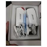 ANRAN 2K Solar Security Camera Wireless Outdoor, Forever Power with Built-in Solar Panel, WiFi Home Security Cameras, 2-Way Audio, PIR Detection, Color Night Vision, Works with Alexa, C3 2-Cam Pack