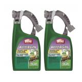 Ortho Weed B Gon Chickweed, Clover & Oxalis Killer for Lawns, 32 Oz. (Pack of 2)