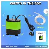 Stropum Automaitc Condensate Pump With Level Sensor Small Sump Pump For HVAC Air Conditioner Dehumidifier Swamp Cooler Evaporative Air Cooler 5.1FT Drain Lift Hegiht