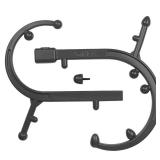 Masacane Back Hook Trigger Point Massager Tool, Handhold Self Massage Cane Therapy for Back Neck Shoulder Pain Relief, Deep Muscle Knots Massage for Women Men