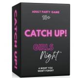 BETTER US Catch UP! Spicy Girls Night Card Game 18+ Conversation Starters for Women | Adult Party & Drinking Game | Bachelorette Party Games, Girls Night in
