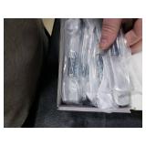 Amerdeco 10 Pack Matte Black 5 Inch(128mm) Hole Centers Kitchen Cabinet Pulls Cabinet Hardware Kitchen Handles for Cabinets Cupboard Handles Drawer Pulls