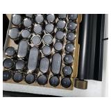 Adventurers Typewriter-Style Retro Mechanical Keyboard LED Backlight 83 Keys Bluetooth 5.0 Blue Axis Wood Color Panel Compatible with iOS/Android/Windows/Vista/Linux/Mac Office/Gaming, 12.8x6.6x1.6in