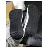 AOV Wide Toe Box Shoes Women Arch Support Walking Shoes for Plantar Fasciitis Wide Width Orthotic Tennis Sneakers GreyPink Size 7