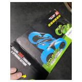 2 Pack Remote Control Car, RC Stunt Cars for Boys, 4WD 2.4Ghz Double Sided 360Â° Rotating RC Car for Kids, 4 Rechargeable Battery, Blue+Green