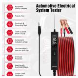 Power Circuit Probe Tester,OBDMONSTER V100 Circuit Tester, 0-80V DC Test Light Automotive Short Circuit Finder, Auto Electrical Circuit Tester, Car Fuse Tester, Automotive Tool 5 Meters