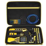 Case Compatible with Klein Tools VDV501-851 VDV500-123 VDV226-110 VDV427-300. Storage Carrying Travel Holder for Cable Tester for Scout Pro 3/ Tracer Probe/Wire Stripper and Accessories (Box Only)