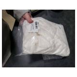 BEDELITE Body Pillow Cover with Zipper Closure, Super Soft and Cozy Fuzzy Fleece Pillowcase 20 x 54 Inches, Luxury Fluffy Plush Long Body Pillow Pillowcase for All Seasons(Off White)