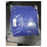 4 Pieces Toddler Bedding Set Ultra Soft and Breathable Toddler Comforter Sheet Set for Autumu and Winter- Includes Warm Comforter, Flat Sheet, Fitted Sheet and Pillowcase - Royal Blue & Gray