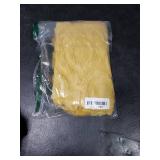 decorUhome Throw Pillow Covers 18x18 Inch Set of 2, Soft Plush Faux Wool Mustard Yellow Solid Couch Pillow Covers, Accent Farmhouse Neutral Square Pillow Cases for Sofa Bed Living Room