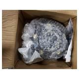 LUXTRKSTO Trailer Hubs 5 Lug 4.5 5x4.5 for 3500Lb 1-1/16