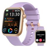 Smart Watch for Men Women, 1.83 Fitness Watch (Answer/Make Call), Smartwatch with Heart Rate/Blood Pressure, Sleep Tracker, Pedometer, 120+ Sport Modes,IP68 Waterproof Fitness Tracker for Android IOS