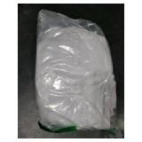 Stretch Spandex Table Covers 4FT, Pack of 2 Fitted Tablecloths for Rectangle Tables, Stretchy Wrinkle Resistant Folding Table Cover, White